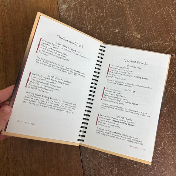 Aspen‎ Mulling Spice: A Cookbook for All Seasons Spiral Bind Recipe Book - Picture 3 of 11